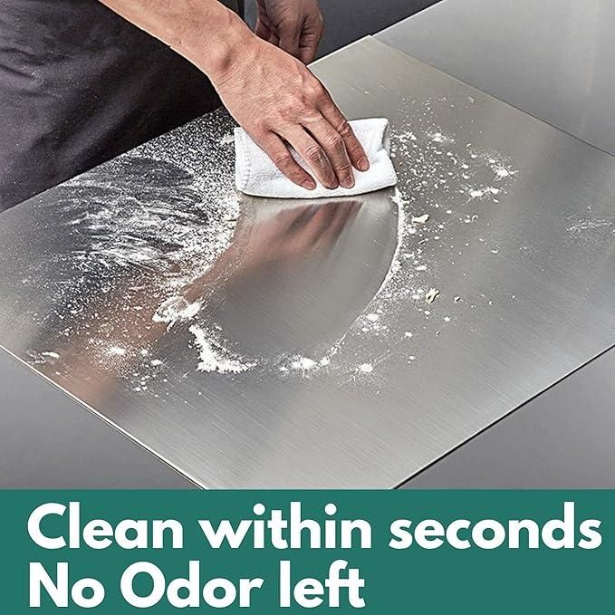 EdgeCut Pro Stainless Steel Chopping Board
(35x31cm)