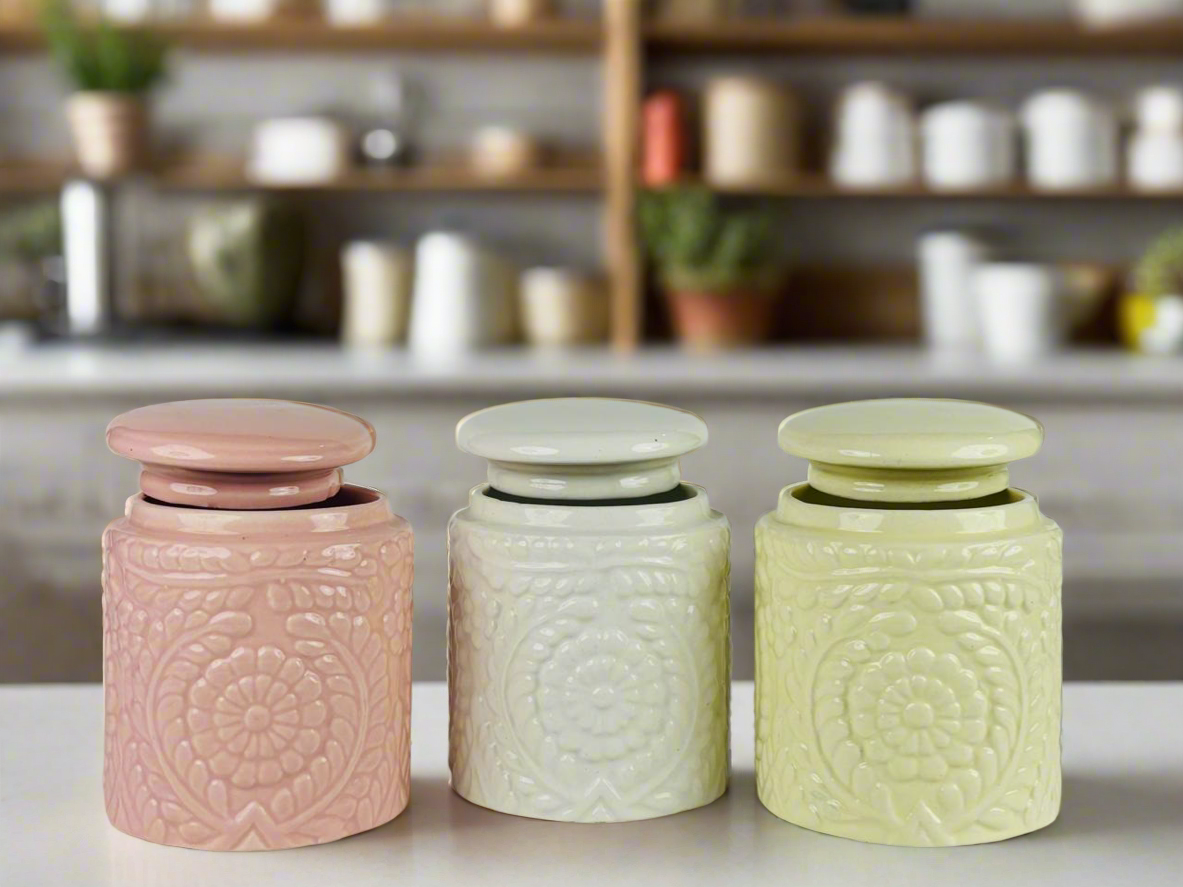 Ceramic kitchen jar (pack of 1)