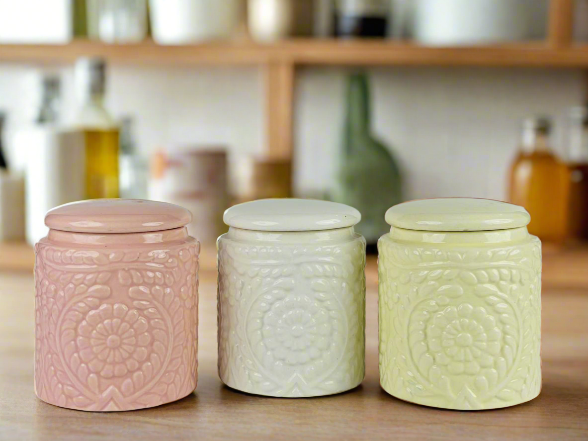 Ceramic kitchen jar (pack of 1)