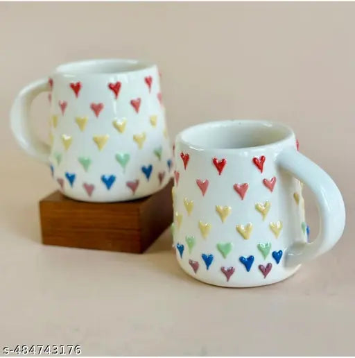 Rainbow Heart Mug