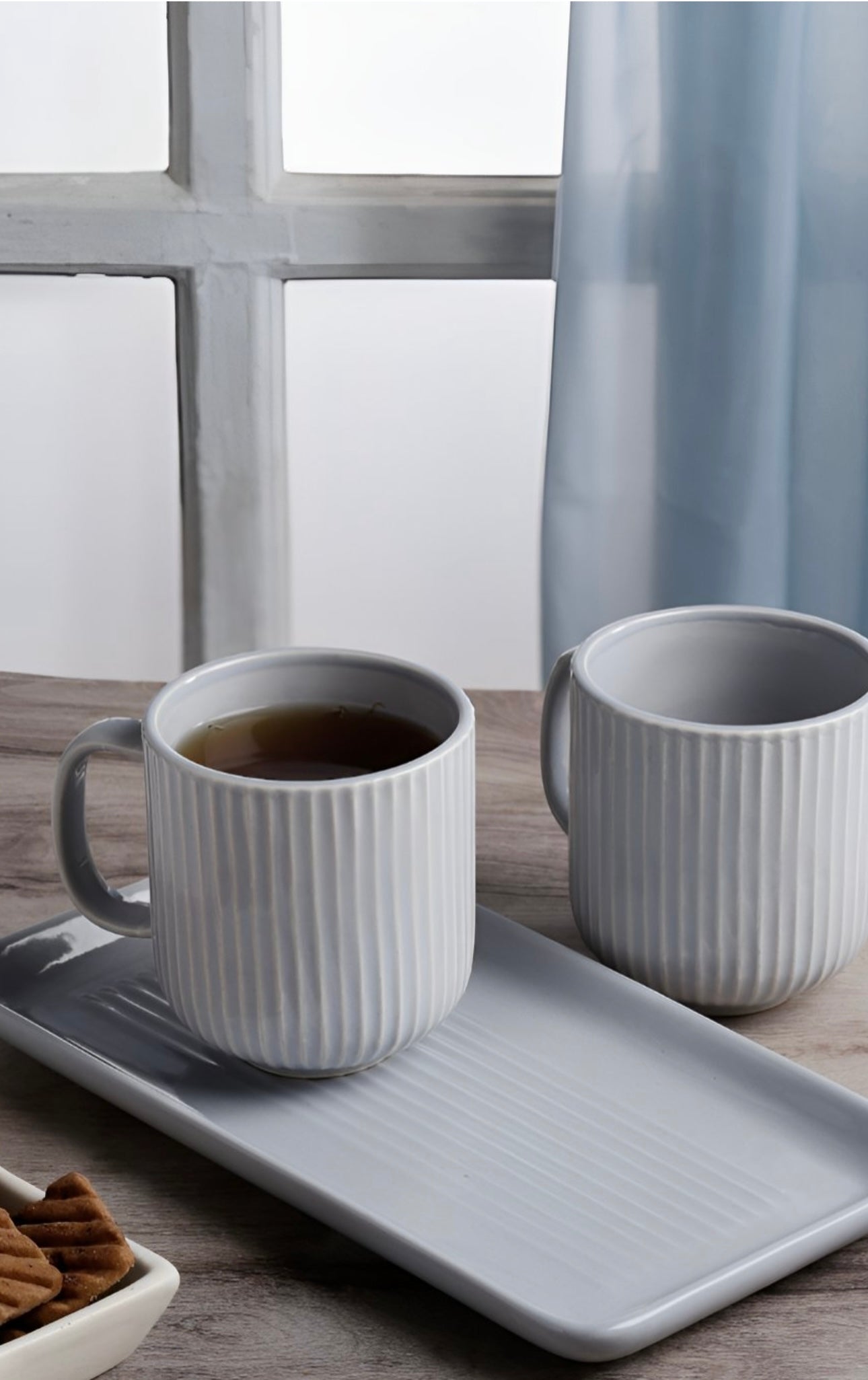 Warm vibes mug combo with tray