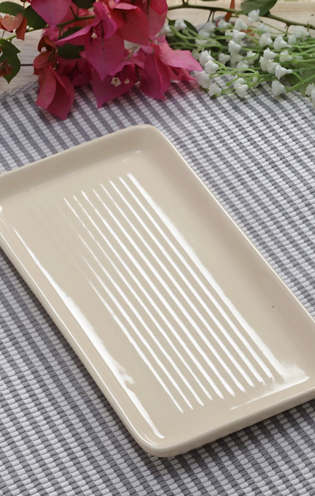 Warm Vibes mug with tray