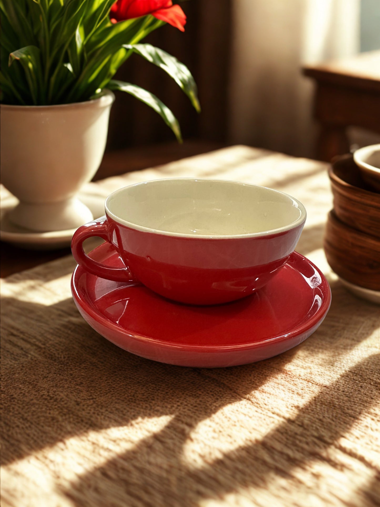 Red Velvet - Wide Mug & Saucer Set