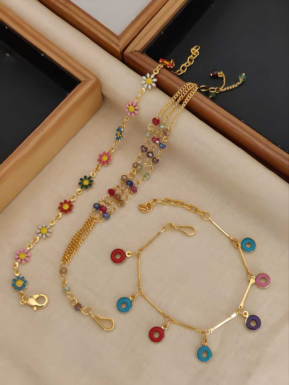 Women's Gold Plated Bracelets