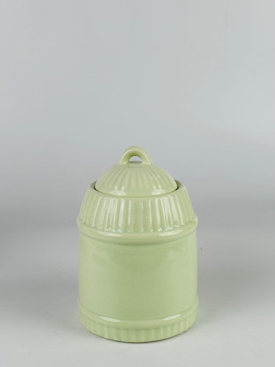 Pastel Ceramic Jar