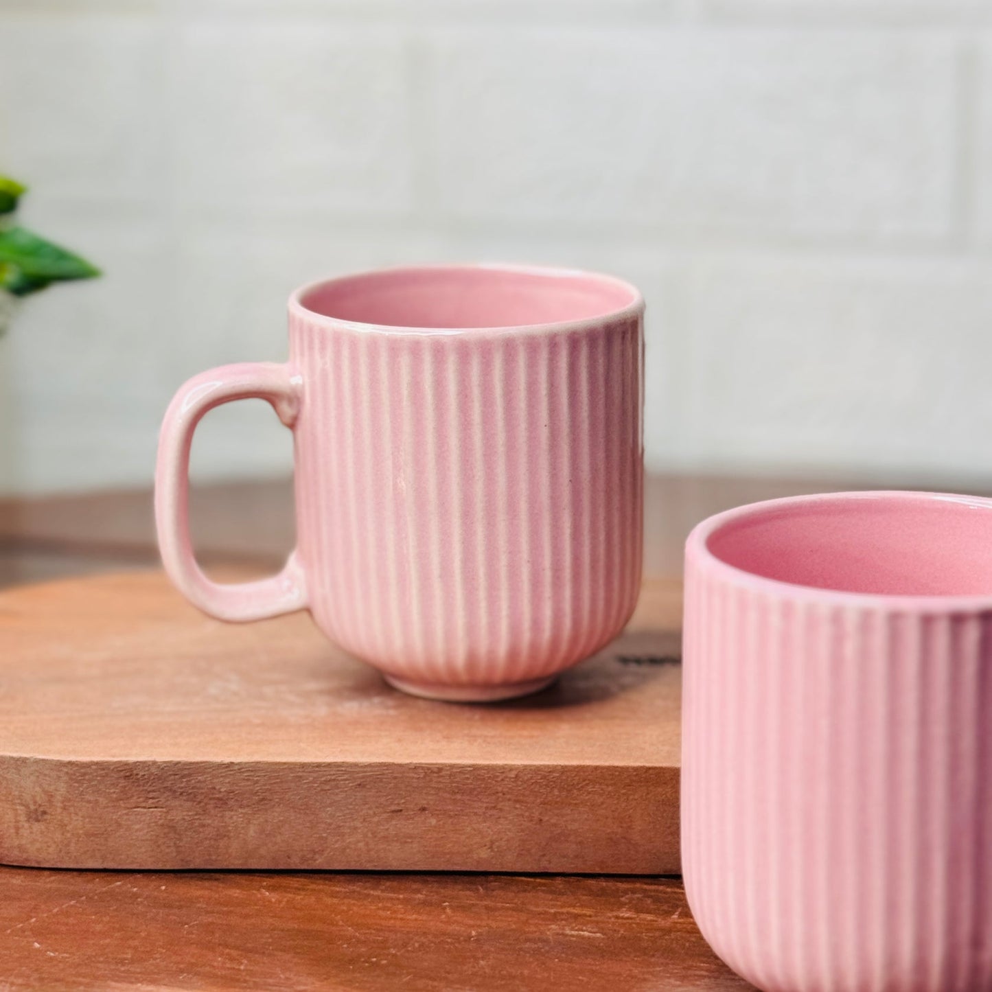 Warm vibes mug combo with tray