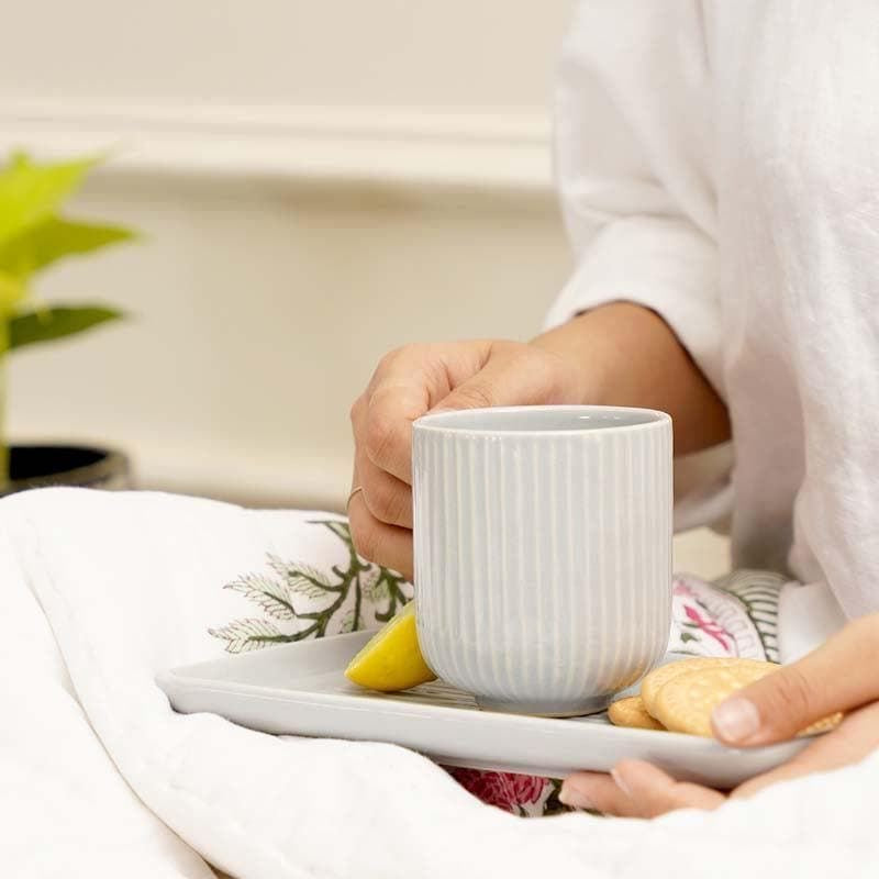 Warm vibes mug combo with tray