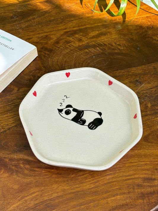 Zzz Panda Snack Plate