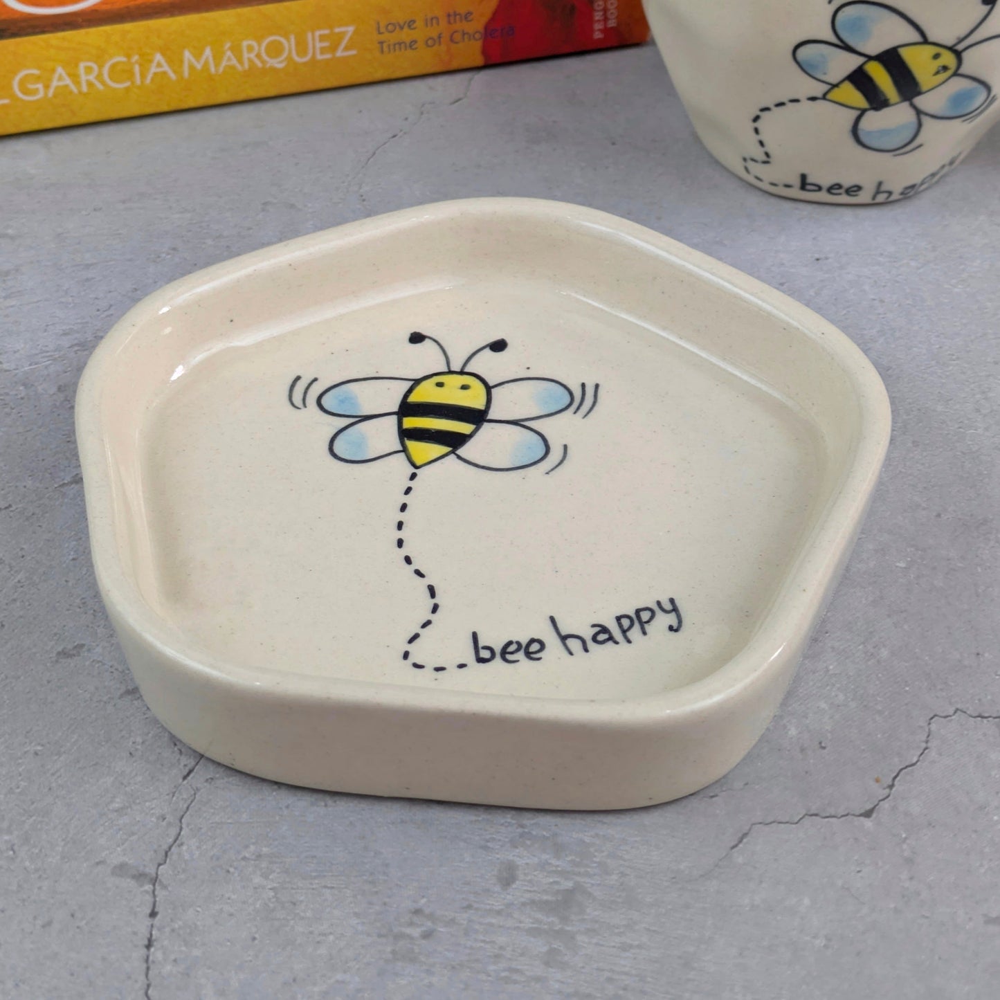 Bee Happy Cup And Saucer