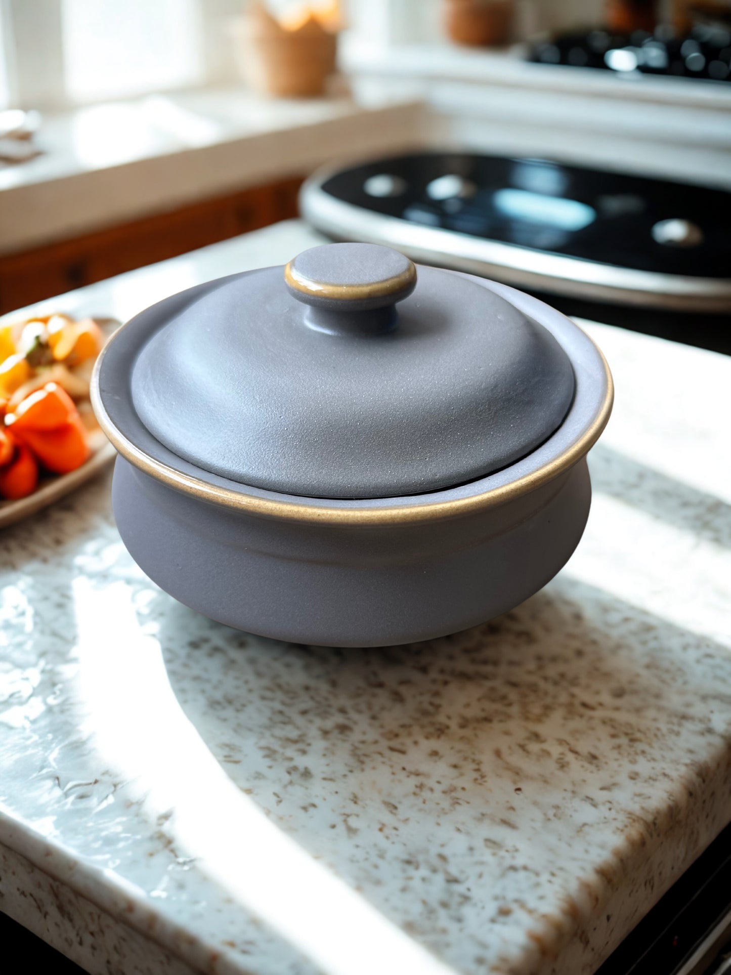 Grey Clay Pot