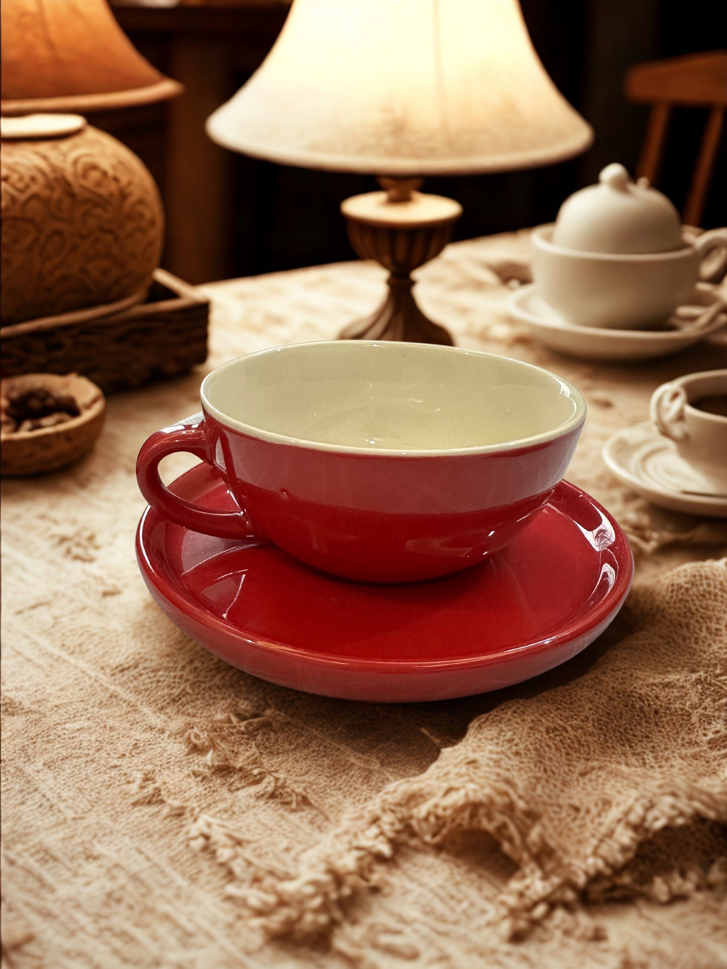 Red Velvet - Wide Mug & Saucer Set